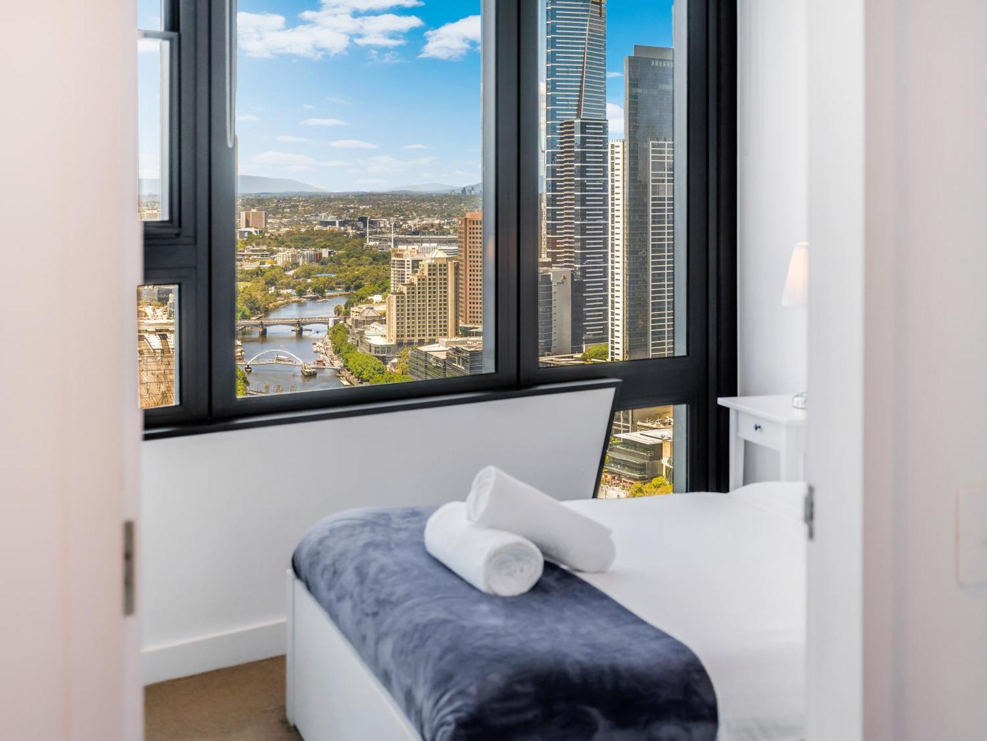 Pars Apartments - Melbourne Quarter- Unique View Of City And Yarra エクステリア 写真